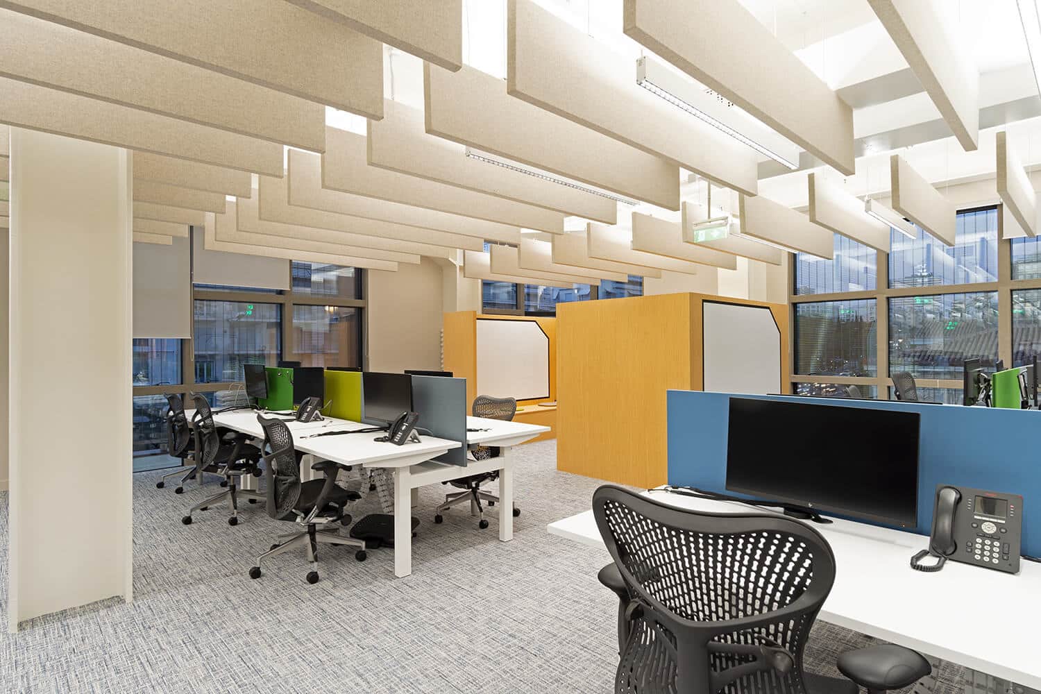 Acoustic Buffle Ceiling