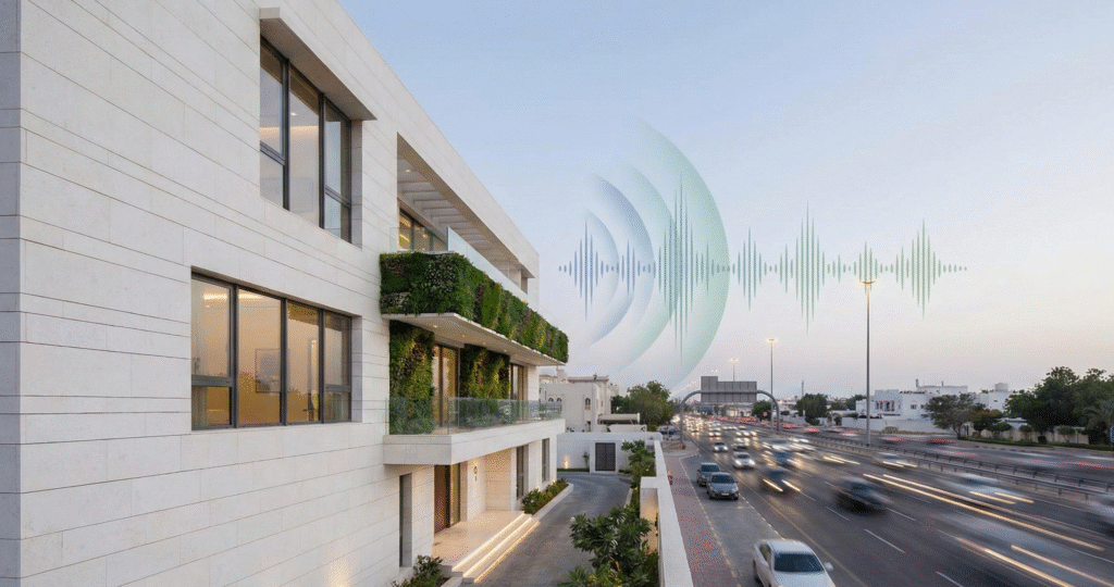 Reducing Traffic Noise in Properties: Practical Solutions 3 Reducing Traffic Noise in Muscat Properties Practical Solutions