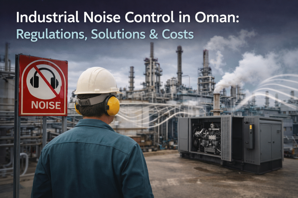 Industrial Noise Control in Oman Regulations, Solutions & Costs