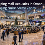 Shopping Mall Acoustics in Oman Managing Noise Across Zones