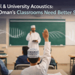 School & University Acoustics Why Oman's Classrooms Need Better Sound