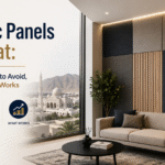 Acoustic panels for modern Muscat interiors
