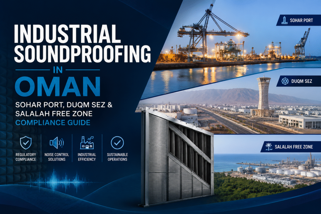 Industrial soundproofing compliance guide layout