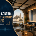 Sound control for cafes in Muscat
