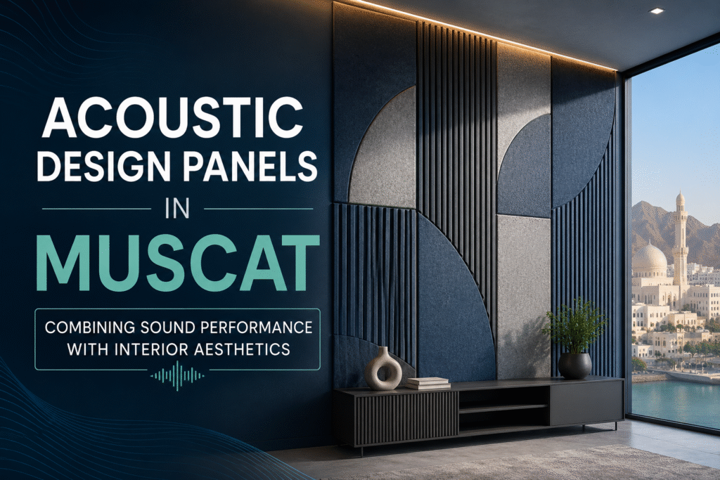 Acoustic Design Panels in Muscat